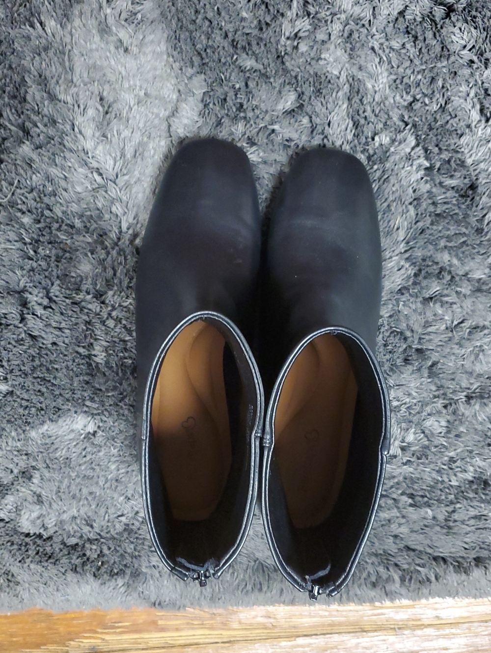 BareTraps Black Ankle Booties
